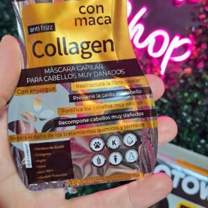 COLLAGEN
-Mascara capilar para cabellos MUY dañados.