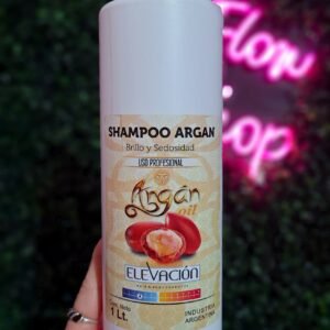 SHAMPOO ARGAN
-Brillo y sedosidad-
Envase con bomba x 1 litro